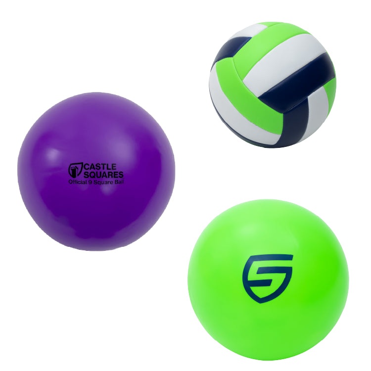Official 9 Square Ball Pack