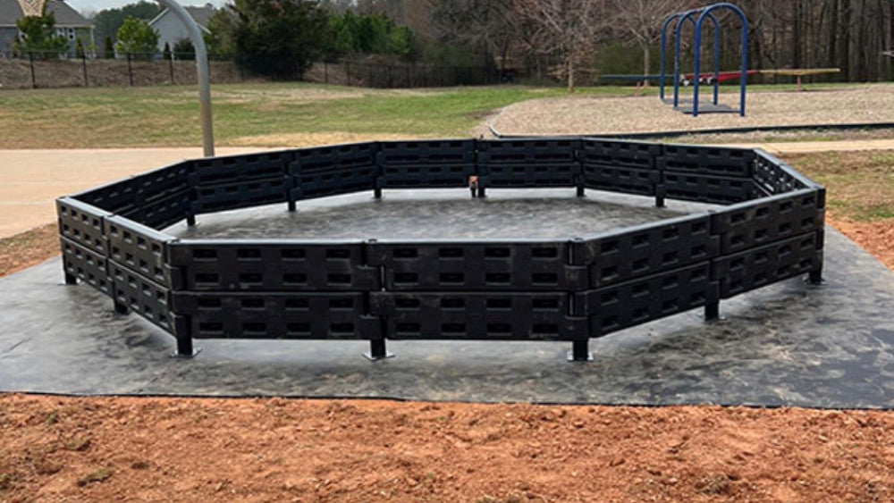 APS Permanent Gaga Ball Pit | ADA Gate | 15', 20', 26' - Free Shipping