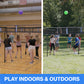 Kids playing with 9 Square Castle Squares Pro indoors & outdoors